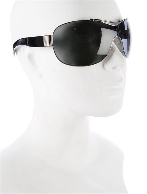 prada shields|Prada Eyewear Shield Sunglasses .